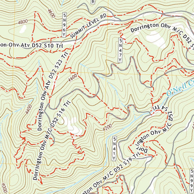 United States Geological Survey Dorrington, CA (2022, 24000-Scale) digital map