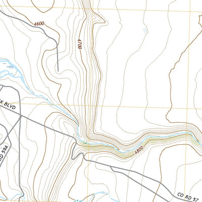 United States Geological Survey Dorris Reservoir, CA (2021, 24000-Scale) digital map