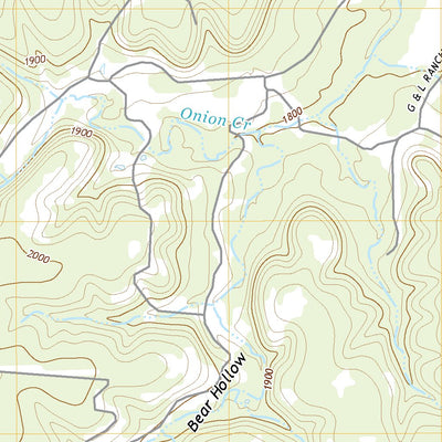 United States Geological Survey Doss, TX (2022, 24000-Scale) digital map