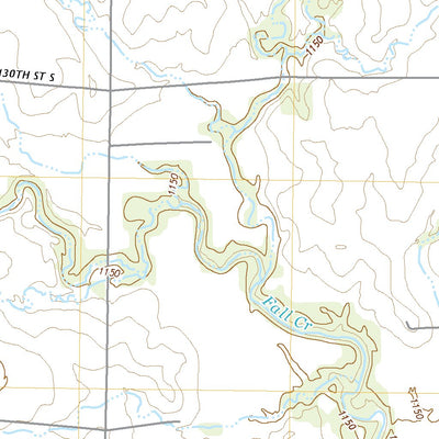 United States Geological Survey Doster, KS (2022, 24000-Scale) digital map