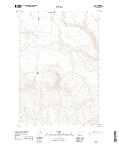 United States Geological Survey Dot, WA (2020, 24000-Scale) digital map