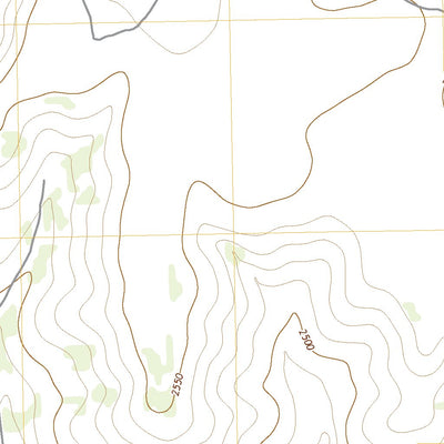 United States Geological Survey Double Mill Draw NE, TX (2022, 24000-Scale) digital map