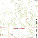 United States Geological Survey Double Mill Draw NE, TX (2022, 24000-Scale) digital map