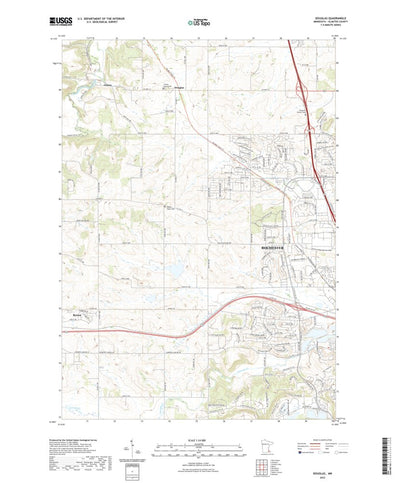 United States Geological Survey Douglas, MN (2022, 24000-Scale) digital map