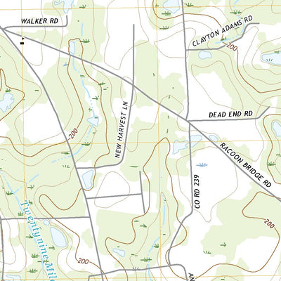 United States Geological Survey Douglas South, GA (2020, 24000-Scale) digital map