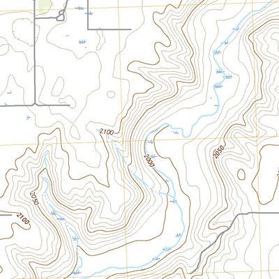 United States Geological Survey Douglas West, ND (2020, 24000-Scale) digital map