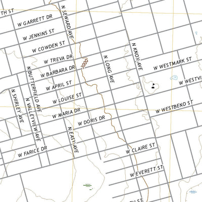 United States Geological Survey Douro, TX (2022, 24000-Scale) digital map
