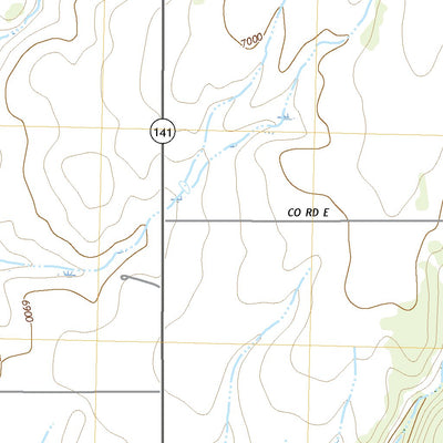 United States Geological Survey Dove Creek, CO (2022, 24000-Scale) digital map