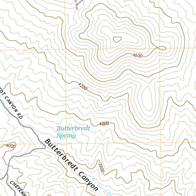 United States Geological Survey Dove Spring, CA (2021, 24000-Scale) digital map