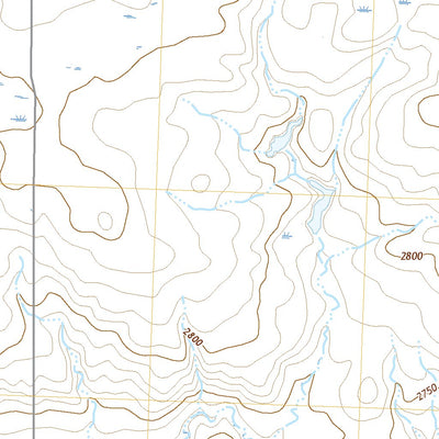 United States Geological Survey Down Reservoir, MT (2020, 24000-Scale) digital map