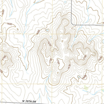 United States Geological Survey Downs South, KS (2022, 24000-Scale) digital map