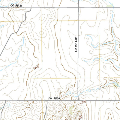 United States Geological Survey Dozier, TX (2022, 24000-Scale) digital map