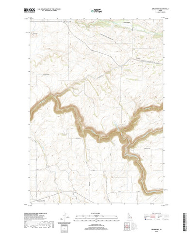 United States Geological Survey Drummond, ID (2020, 24000-Scale) digital map