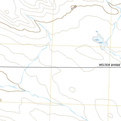United States Geological Survey Dry Blood Creek West, MT (2020, 24000-Scale) digital map