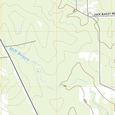 United States Geological Survey Dry Creek, LA (2020, 24000-Scale) digital map