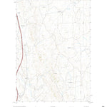 United States Geological Survey Dry Creek Reservoir, WY (2021, 24000-Scale) digital map