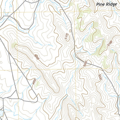 United States Geological Survey Dry Creek Reservoir, WY (2021, 24000-Scale) digital map