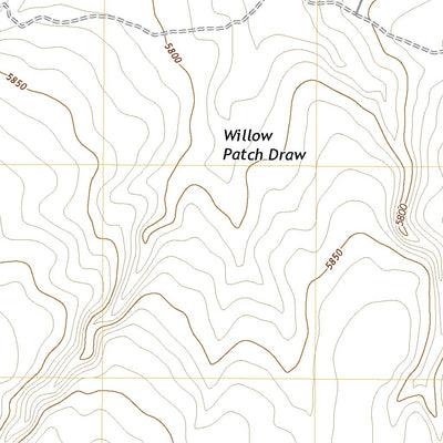 United States Geological Survey Dry Lake NW, AZ (2021, 24000-Scale) digital map