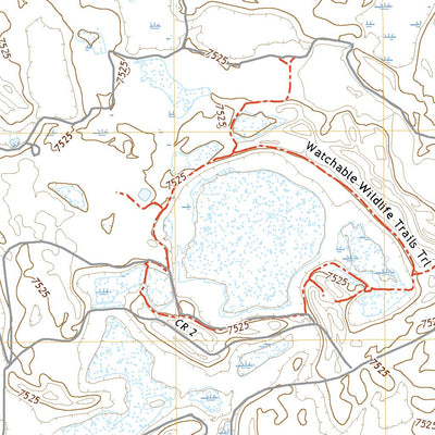 United States Geological Survey Dry Lakes, CO (2022, 24000-Scale) digital map