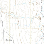 United States Geological Survey Dry Mesa, UT (2020, 24000-Scale) digital map