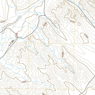 United States Geological Survey Dry Sheep Creek, NE (2021, 24000-Scale) digital map