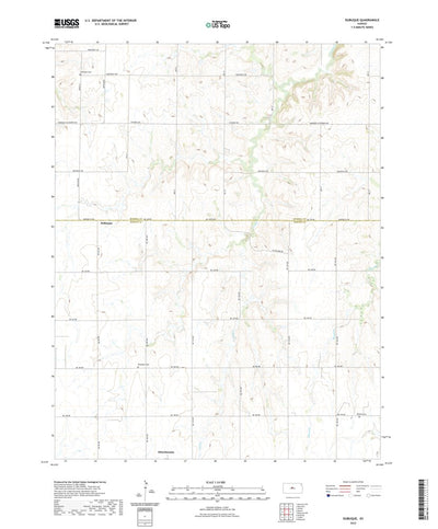 United States Geological Survey Dubuque, KS (2022, 24000-Scale) digital map