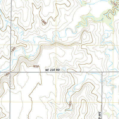 United States Geological Survey Dubuque, KS (2022, 24000-Scale) digital map