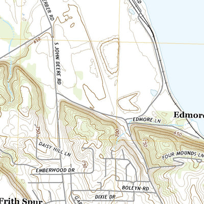 United States Geological Survey Dubuque North, IA (2022, 24000-Scale) digital map