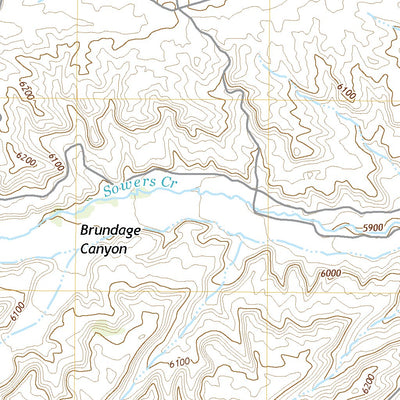 United States Geological Survey Duchesne SE, UT (2020, 24000-Scale) digital map