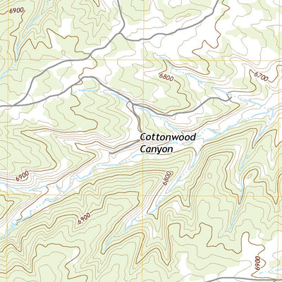 United States Geological Survey Duchesne SW, UT (2020, 24000-Scale) digital map