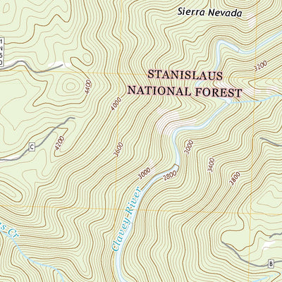 United States Geological Survey Duckwall Mountain, CA (2021, 24000-Scale) digital map