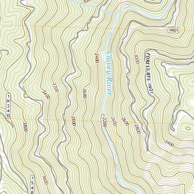United States Geological Survey Duckwall Mountain, CA (2021, 24000-Scale) digital map