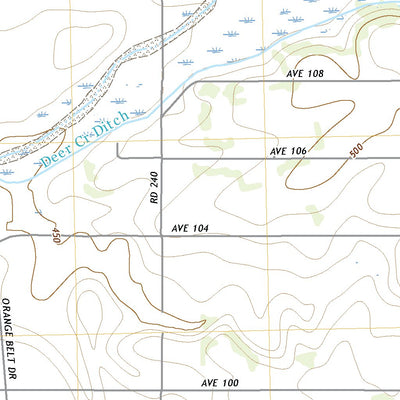 United States Geological Survey Ducor, CA (2021, 24000-Scale) digital map