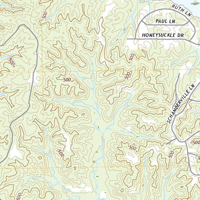 United States Geological Survey Duffee, MS (2020, 24000-Scale) digital map