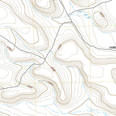 United States Geological Survey Duhaime Flat West, OR (2020, 24000-Scale) digital map