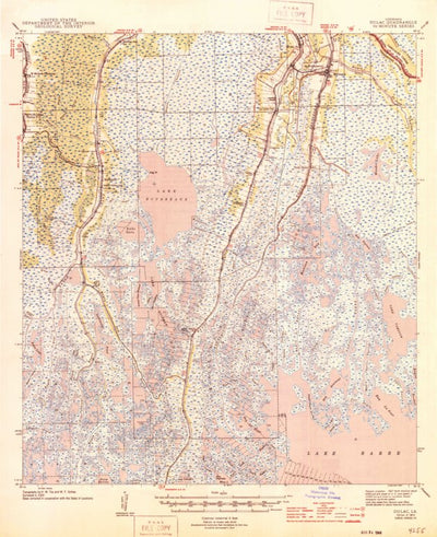 United States Geological Survey Dulac, LA (1944, 62500-Scale) digital map