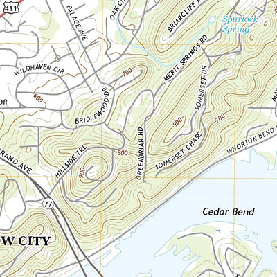 United States Geological Survey Dunaway Mountain, AL (2020, 24000-Scale) digital map