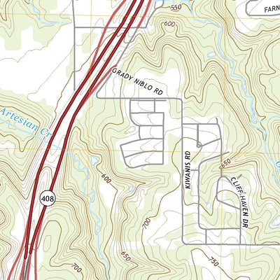 United States Geological Survey Duncanville, TX (2022, 24000-Scale) digital map