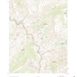 United States Geological Survey Dunderberg Peak, CA (2021, 24000-Scale) digital map