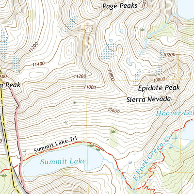 United States Geological Survey Dunderberg Peak, CA (2021, 24000-Scale) digital map