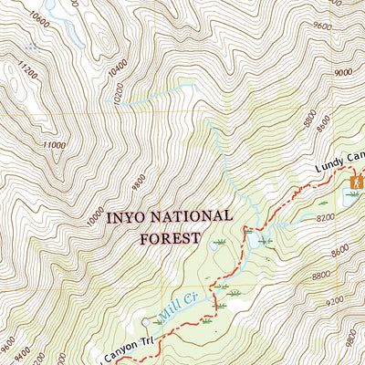 United States Geological Survey Dunderberg Peak, CA (2021, 24000-Scale) digital map