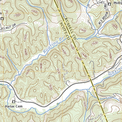 United States Geological Survey Dungannon, VA (2022, 24000-Scale) digital map