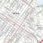 United States Geological Survey Dunn, NC (2022, 24000-Scale) digital map