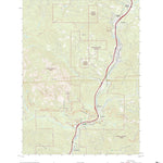 United States Geological Survey Dunsmuir, CA (2022, 24000-Scale) digital map