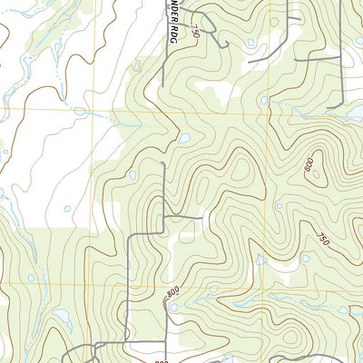 United States Geological Survey Durant North, OK (2022, 24000-Scale) digital map