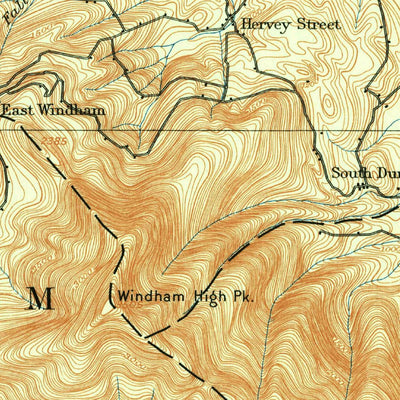 United States Geological Survey Durham, NY (1894, 62500-Scale) digital map