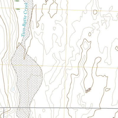 United States Geological Survey Durkee Creek NW, CO (2022, 24000-Scale) digital map