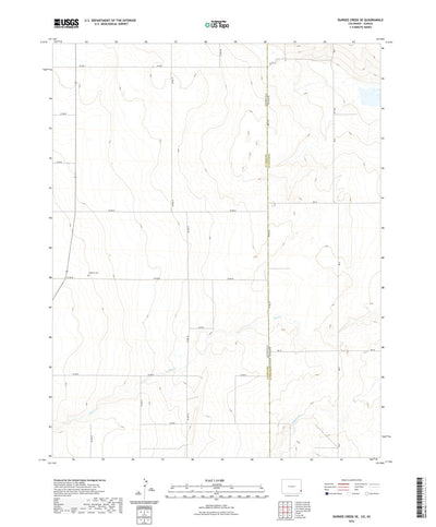 United States Geological Survey Durkee Creek SE, CO (2022, 24000-Scale) digital map