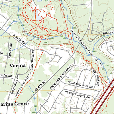 United States Geological Survey Dutch Gap, VA (2022, 24000-Scale) digital map