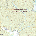 United States Geological Survey Dyer Gap, GA (2020, 24000-Scale) digital map